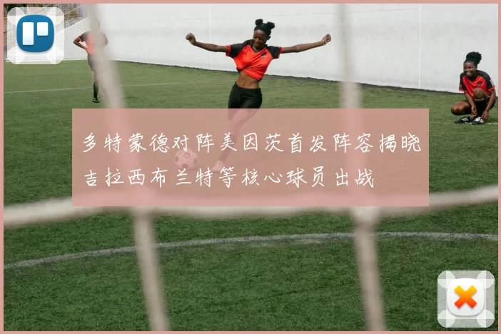 多特蒙德对阵美因茨首发阵容揭晓吉拉西布兰特等核心球员出战